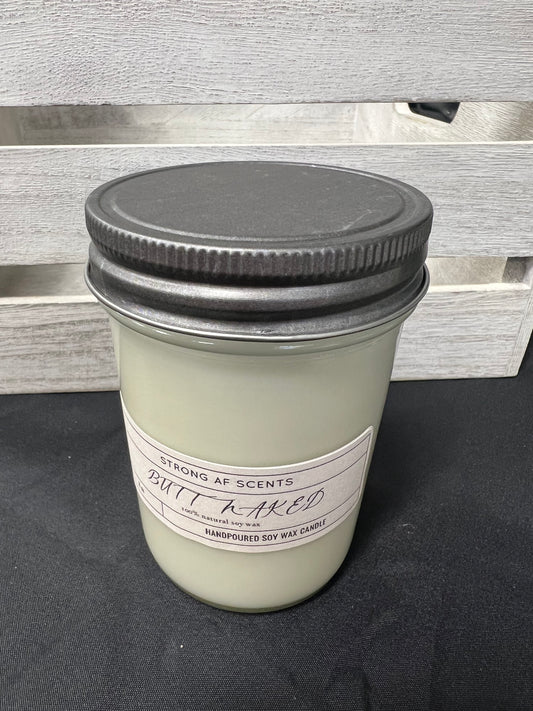 Butt Naked Soy Candle -8 oz