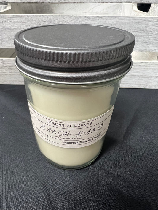 Ranch Hand Soy Candle -8 oz