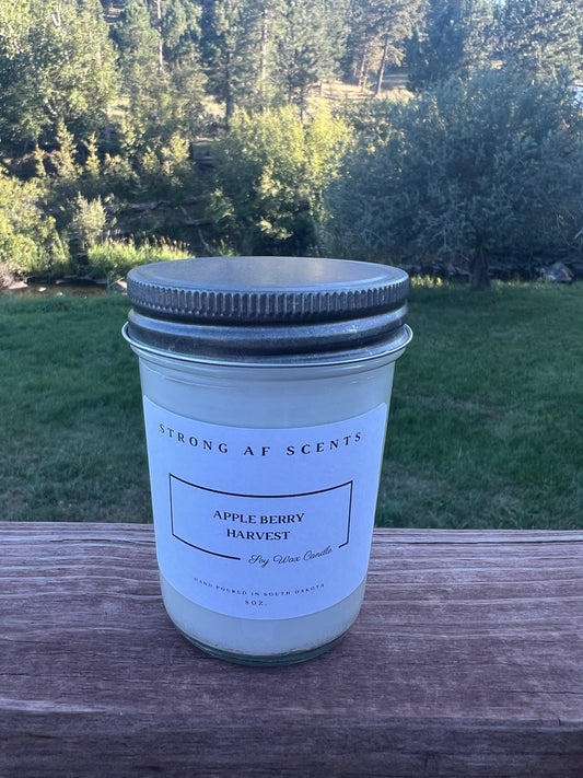 Apple Berry Harvest Soy Candle -8 oz