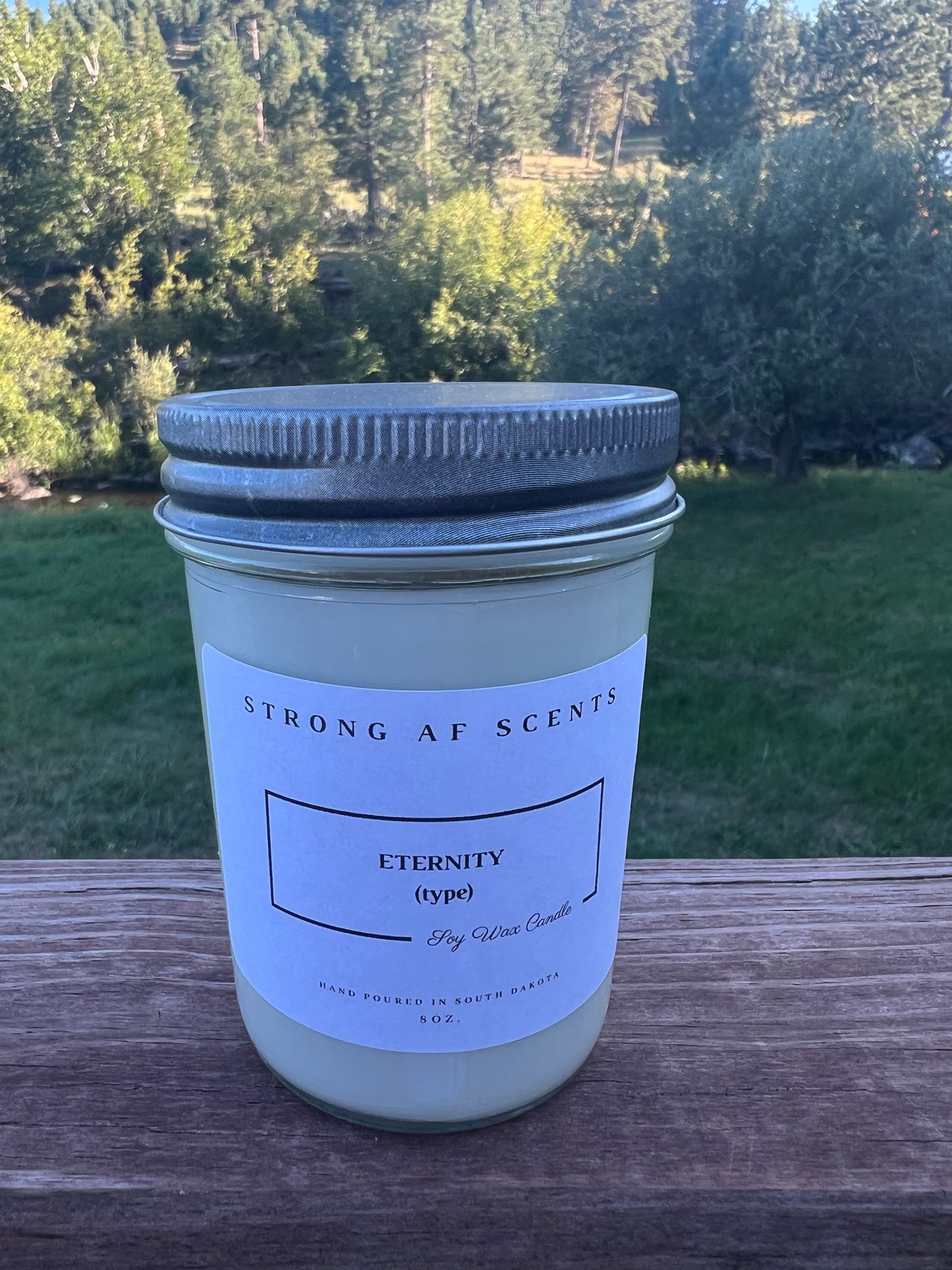 Eternity (Men's type) Soy Wax Candle~8 oz