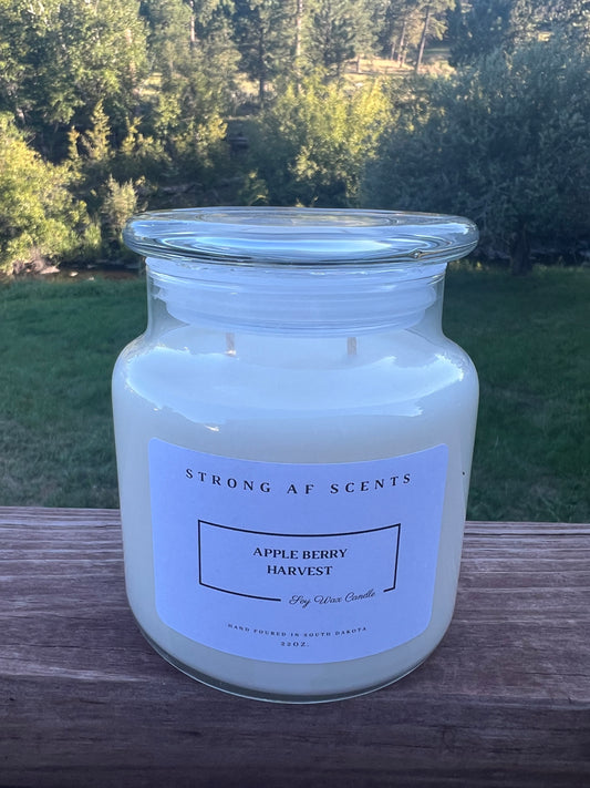 Apple Berry Harvest Soy Candle -22 oz