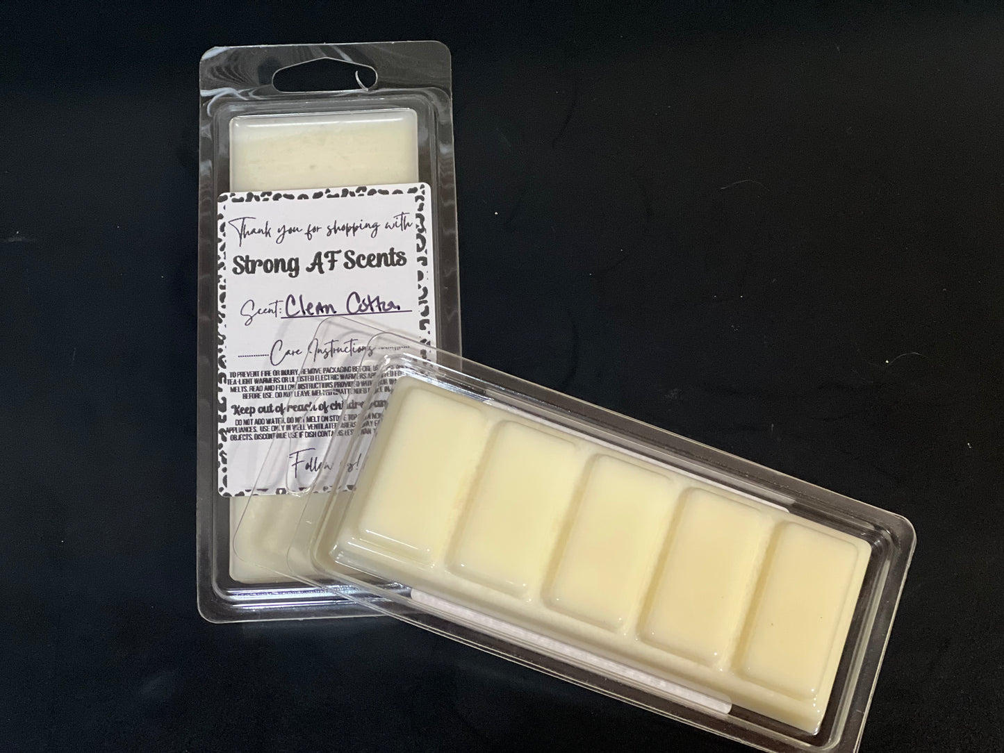 Clean Cotton Wax Snap Bars