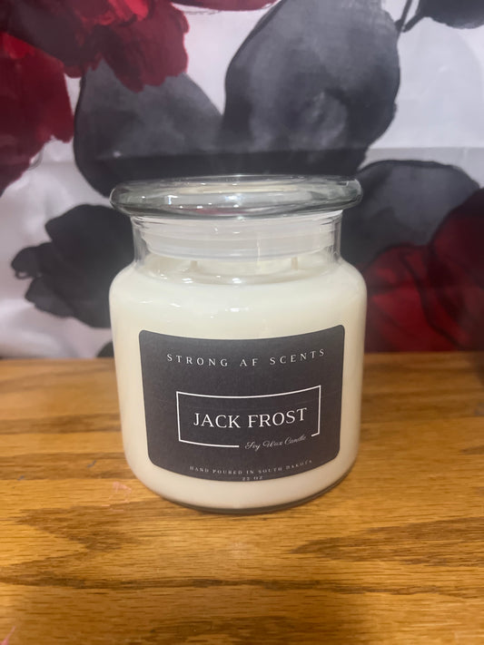 Jack Frost Soy Candle ~22oz