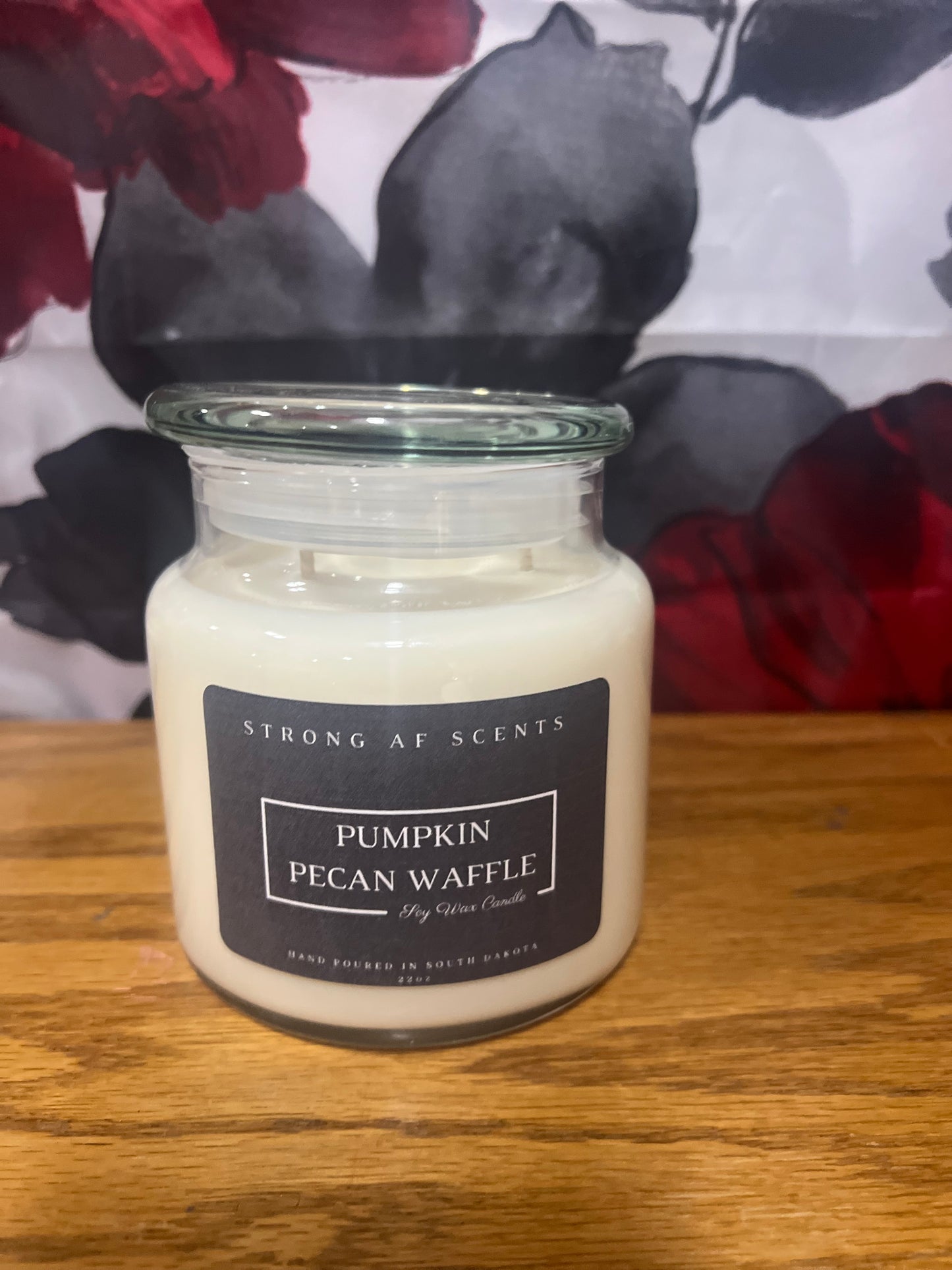 Pumpkin Pecan Waffle (type) Soy Candle~22oz