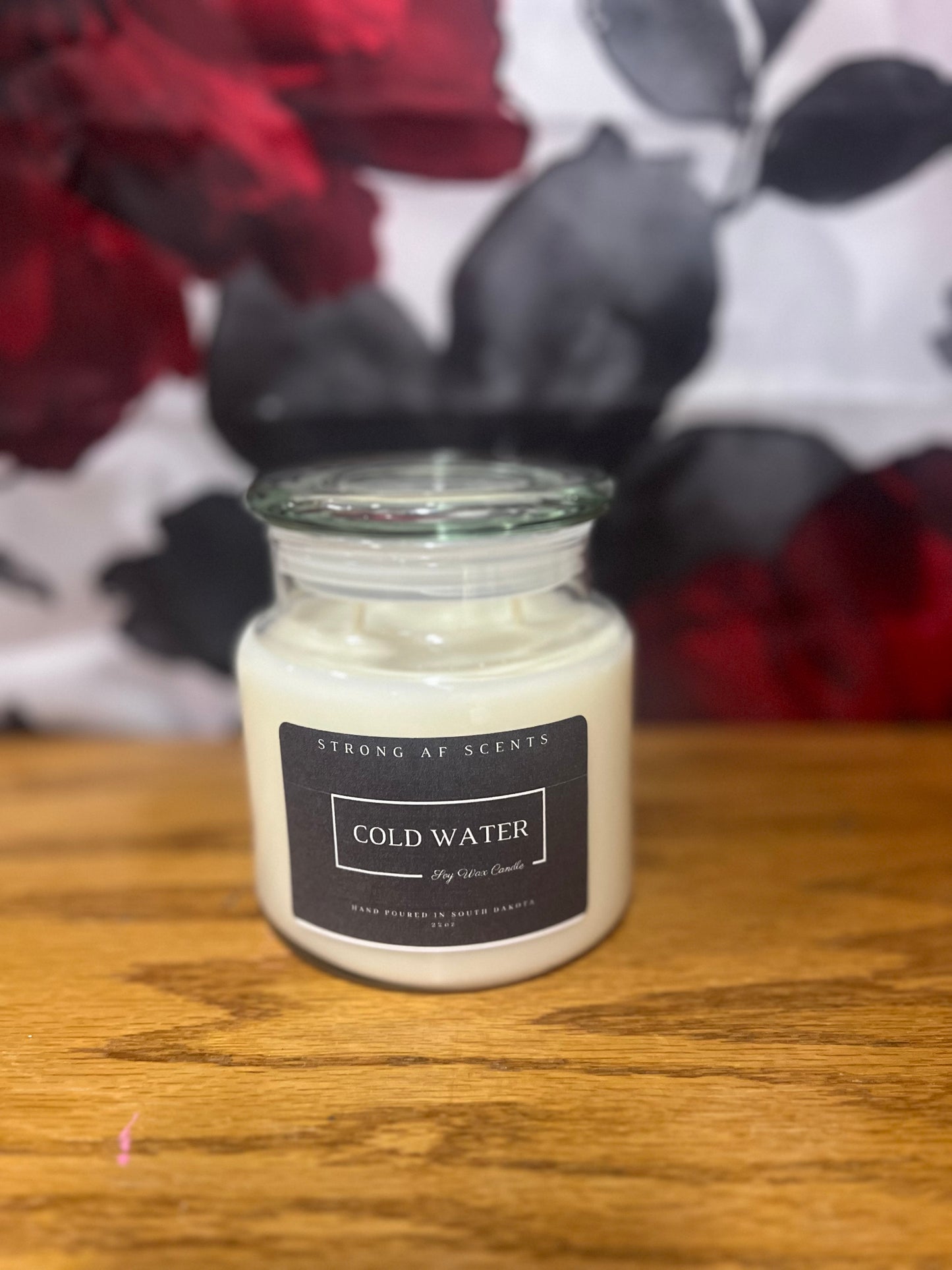 Cold Water Soy Wax Candle ~22oz