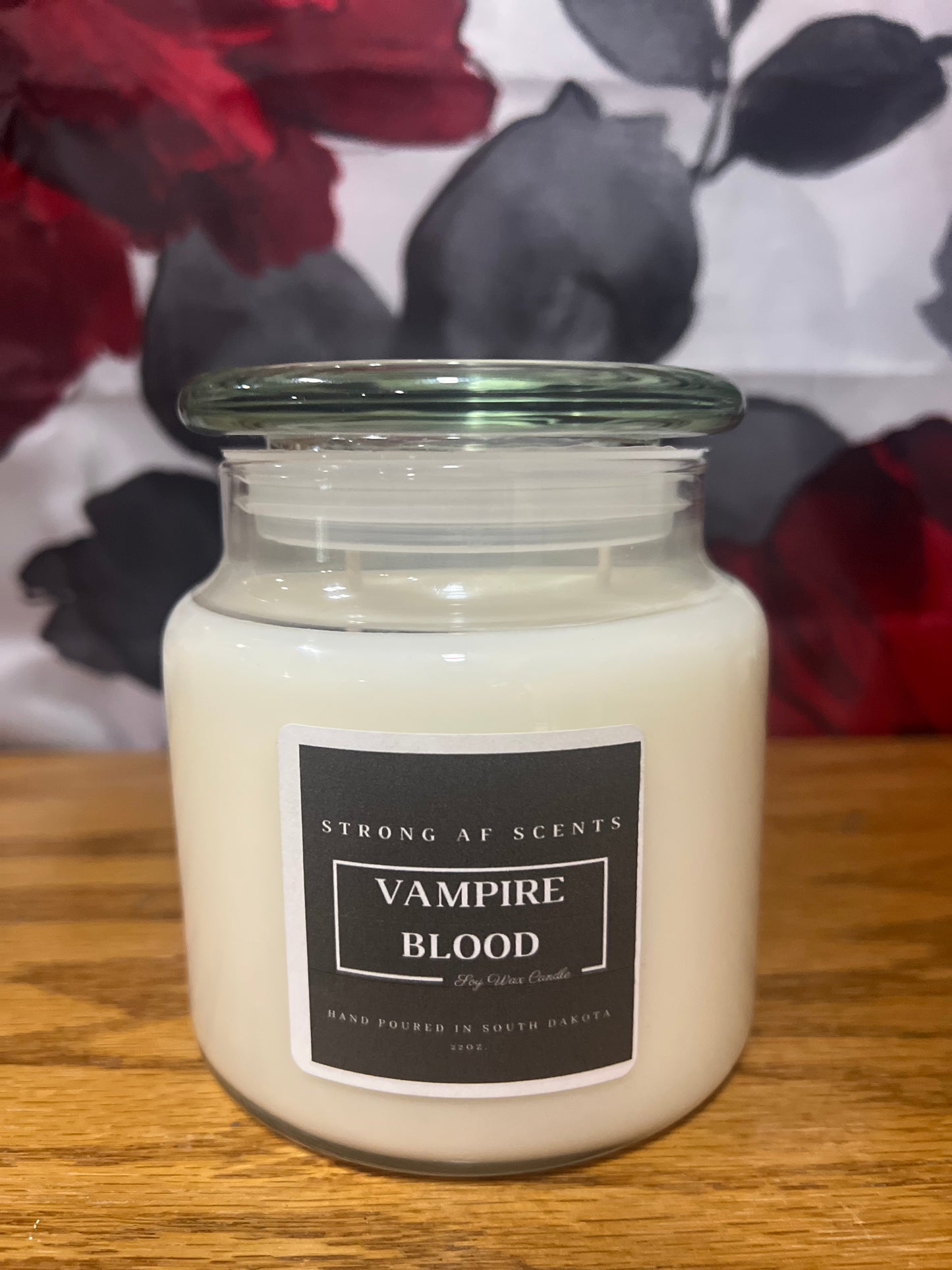 Vampire Blood (type) Soy Wax Candle ~22oz