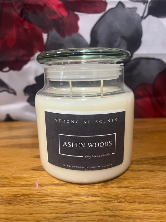 Aspen Woods Soy Candle ~22oz