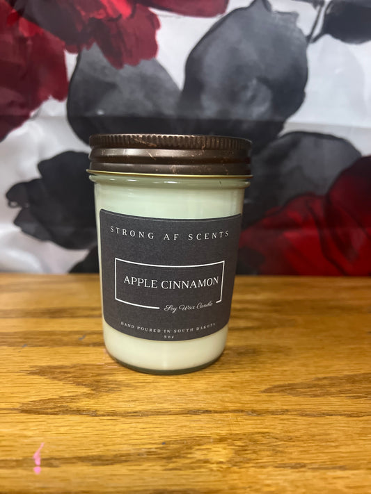 Apple Cinnamon Soy Candle -8 oz