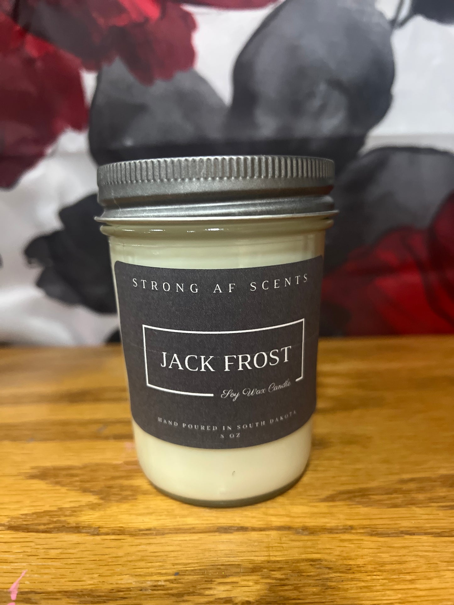 Jack Frost Soy Candle -8 oz