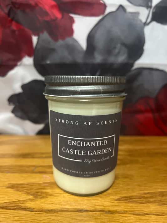 Enchanted Castle Garden Soy Candle ~8oz