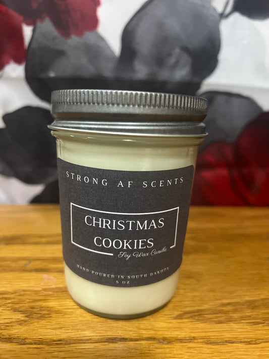 Christmas Cooke Soy Candle ~8oz