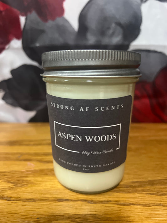 Aspen Woods Soy Candle -8 oz