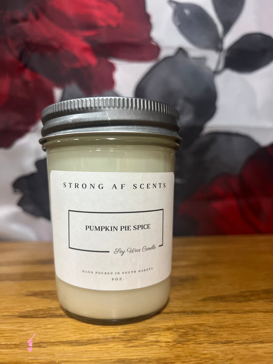 Pumpkin Pie Spice Soy Candle - 8 oz